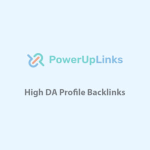 High DA Profile Backlinks