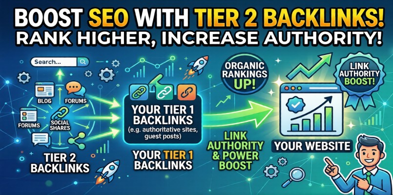 Why You Should Buy Tier 2 Backlinks for Organic Rankings?